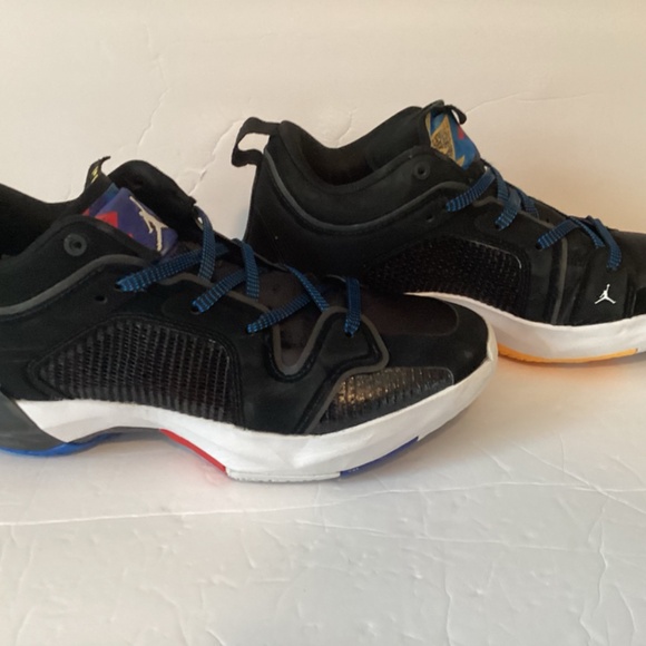 Mens Air Jordon 37 Low Nothing but Net - Picture 1 of 5